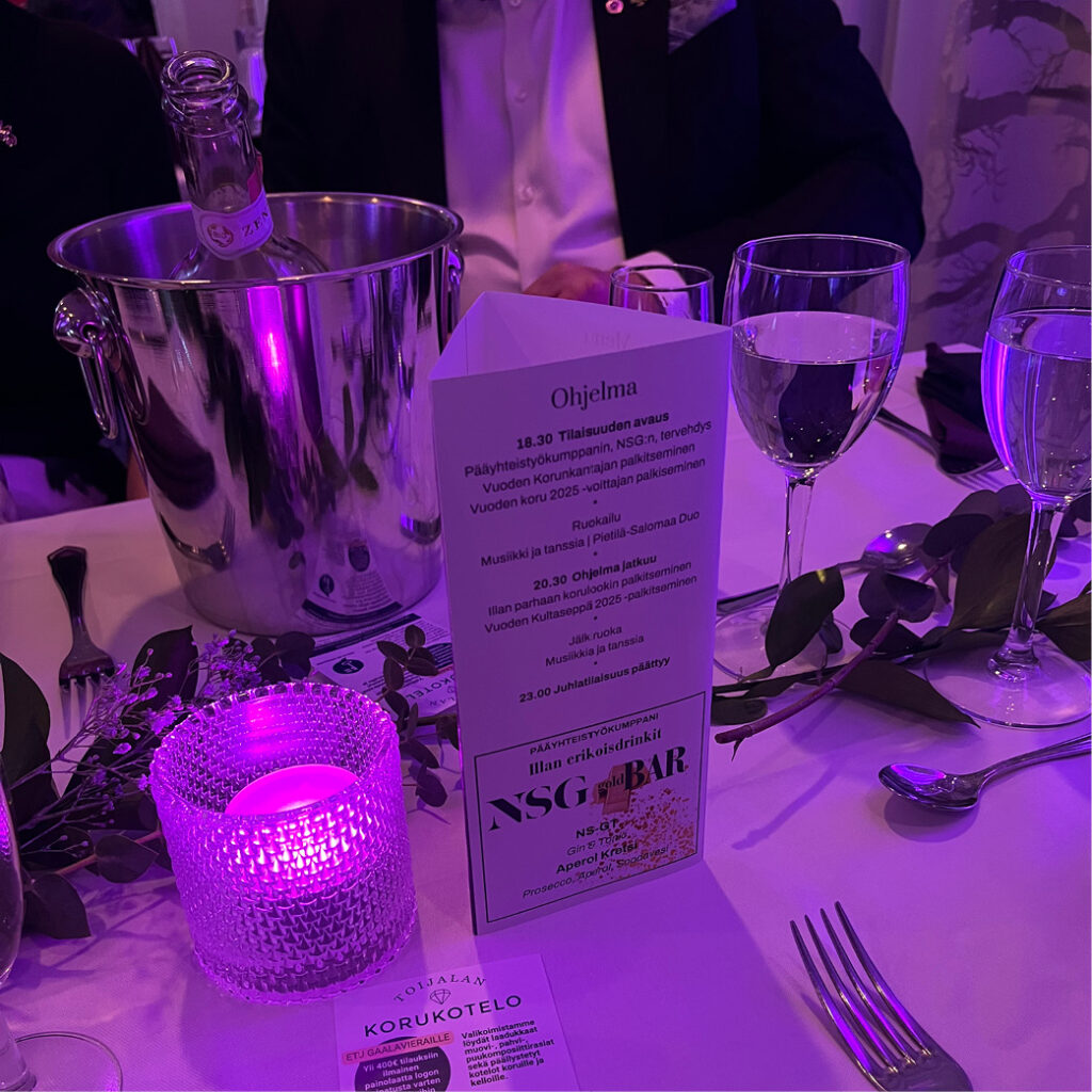 NSG huvudpartner jewellery finland gala